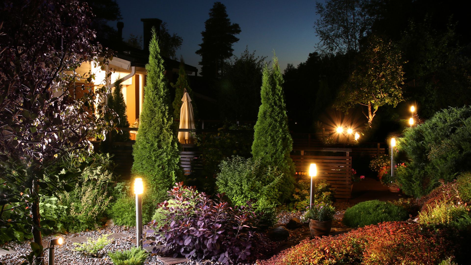 Landscape Lighting Installation